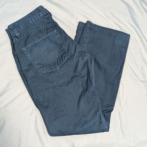 J Brand Women's Blue Cotton Darren Straight Fit Pants, Size 30